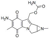 6-Amino-8-[[(aminocarbonyl)oxy]methyl]-1,1a,2,8b-tetrahydro-1,5-dimethylazirino[2',3':3,4]pyrrolo[1,2-a]indole-4,7-dione Structure