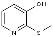 3-Pyridinol,2-(methylthio)-(8CI,9CI) Structure