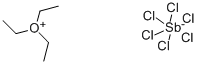 TRIETHYLOXONIUM HEXACHLOROANTIMONATE Structure