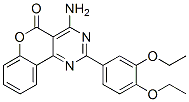 4-Amino-2-(3,4-diethoxyphenyl)-5H-[1]benzopyrano[4,3-d]pyrimidin-5-one|