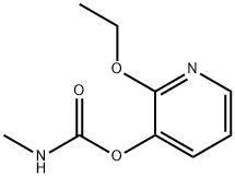 Carbamic acid, methyl-, 2-ethoxy-3-pyridyl ester (8CI) Struktur
