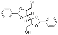 （2R，3R，4R，5S）-ヘキサン-1，2，3，4，5，6-ヘキサノールとフェニルメタンジオール反応物 化学構造式