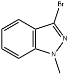 3-bromo-1-methyl-1H-indazole Structure