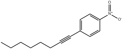 1-NITRO-4-(OCT-1-YNYL)BENZENE Structure