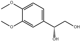 (1R)-1-(3,4-DiMethoxyphenyl)-1,2-ethanediol, 326491-79-6, 结构式