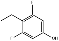 Phenol, 4-ethyl-3,5-difluoro- (9CI) 结构式