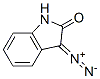 3-ジアゾ-1H-インドール-2(3H)-オン 化学構造式