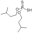 O,O'-diisopentyl hydrogen dithiophosphate Structure