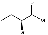 (S)-2-ブロモ酪酸 化学構造式