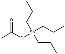 アセトキシトリプロピルスタンナン 化学構造式