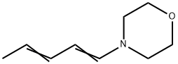 Morpholine,  4-(1,3-pentadienyl)-  (8CI,9CI) 结构式