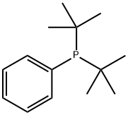 ビス(1,1-ジメチルエチル)フェニルホスフィン 化学構造式