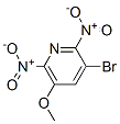 3-BROMO-2,6-BISNITRO-5-METHOXYPYRIDINE Structure