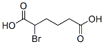 2-ブロモ-ヘキサン二酸 化学構造式
