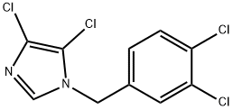 4,5-DICHLORO-1-(3,4-DICHLOROBENZYL)-1H-IMIDAZOLE Structure