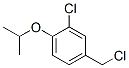 2-chloro-4-(chloromethyl)-1-(1-methylethoxy)benzene Structure