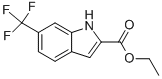 ETHYL 6-(TRIFLUOROMETHYL)-INDOLE-2-CARBOXYLATE Struktur