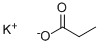 プロピオン酸  カリウム 化学構造式
