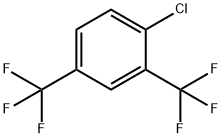 2,4-BIS(TRIFLUOROMETHYL)CHLOROBENZENE Structure