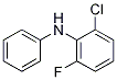 2-chloro-6-fluoro-N-phenylbenzenaMine 化学構造式