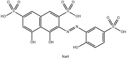 4,5-ジヒドロキシ-3-[(2-ヒドロキシ-5-スルホフェニル)アゾ]-2,7-ナフタレンジスルホン酸三ナトリウム