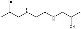 1,1'-(ethylenediimino)dipropan-2-ol 结构式