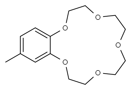 4-METHYLBENZO-15-CROWN-5 Struktur