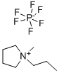 1-METHYL-1-PROPYLPYRROLIDINIUM HEXAFLUOROPHOSPHATE Struktur