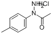 32703-05-2 N-(4-methylphenyl)acetohydrazide hydrochloride