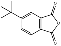 4-tert-ブチルフタル酸 無水物 化学構造式