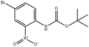 CarbaMic acid, N-(4-broMo-2-nitrophenyl)-, 1,1-diMethylethyl ester|叔丁基(4-溴-2-硝基苯基)氨基甲酸酯