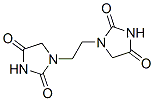 1,1'-(ethane-1,2-diyl)bisimidazolidine-2,4-dione Struktur