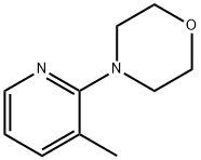 2-Morpholino-3-picoline 化学構造式