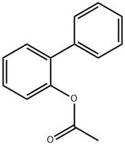 酢酸1,1'-ビフェニル-2-イル 化学構造式