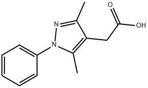 (3,5-DIMETHYL-1-PHENYL-1H-PYRAZOL-4-YL)ACETIC ACID|(3,5-二甲基-1-苯-1H-吡唑-4-基)乙酸