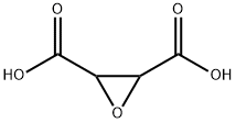 2,3-エポキシこはく酸 化学構造式