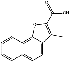 3-METHYL-NAPHTHO[1,2-B]FURAN-2-CARBOXYLIC ACID 化学構造式
