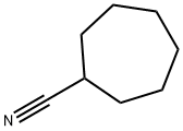 シクロヘプタンカルボニトリル 化学構造式