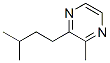 2-イソペンチル-3-メチルピラジン 化学構造式