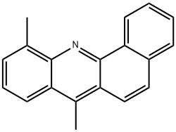 7,11-Dimethylbenz[c]acridine Struktur