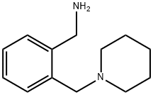 2-(1-哌啶基甲基)苄胺, 32743-18-3, 结构式