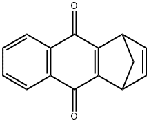 1,4-ジヒドロ-1,4-メタノ-9,10-アントラキノン 化学構造式