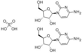 硫酸 シチジン 化学構造式