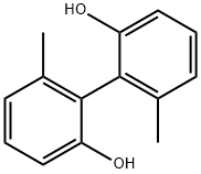 2,2'-ビ(3-メチルフェノール) 化学構造式