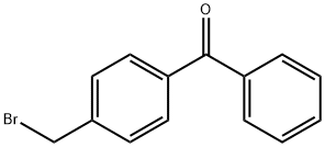4-(ブロモメチル)ベンゾフェノン 化学構造式