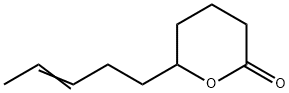 6-(3-Pentenyl)-tetrahydro-2H-pyran-2-one Structure