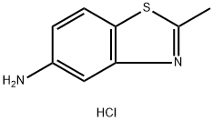 5-AMINO-2-METHYLBENZOTHIAZOLE DIHYDROCHLORIDE Structure