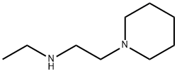 N-エチル-2-ピペリジン-1-イルエタンアミン 化学構造式