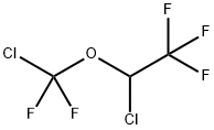 1-Chloro-2,2,2-trifluoroethyl chlorodifluoroMethyl ether Struktur
