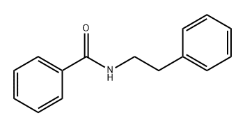 N-フェネチルベンズアミド 化学構造式